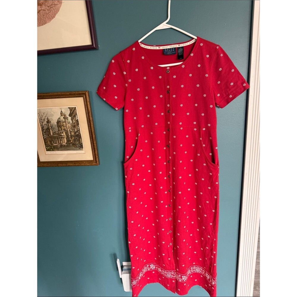Crazy Horse Button Up Petite Maxi